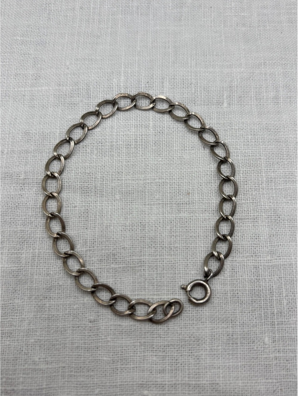 Vintage Sterling Silver Charm Bracelet